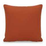 Orange Rust Outdoor Cushion 45cm — front view