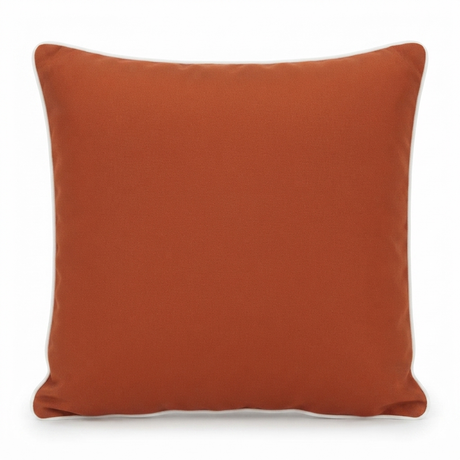 Orange Rust Outdoor Cushion 45cm — front view