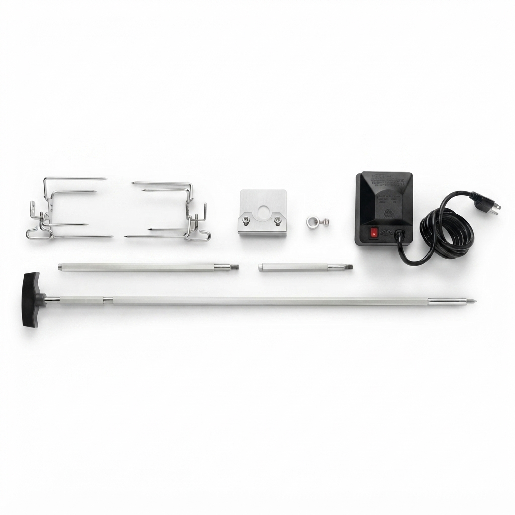 Napoleon 240V Rogue Heavy Duty Rotisserie Kit — front view