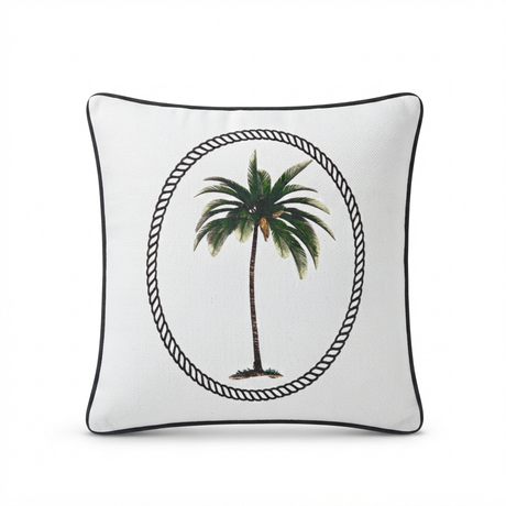 Bahama Palm Royale - Indoor Cushion (50 x 50) — front view