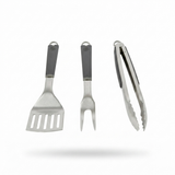 Coleman 3pc BBQ Tool Set — front view