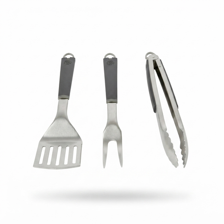 Coleman 3pc BBQ Tool Set — front view