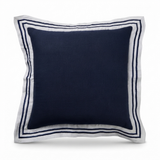 Linen Navy Milano - Indoor Cushion (50 x 50) — front view