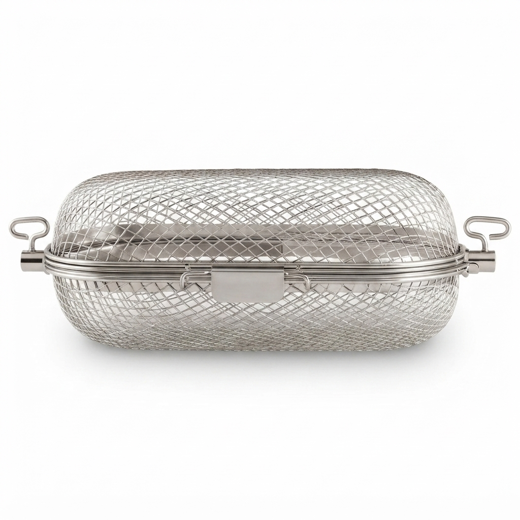 Pro Rotisserie Basket — front view