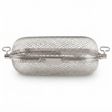 Pro Rotisserie Basket — front view