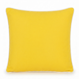 Blazing Yellow 45x45 Outdoor Cushion — front view