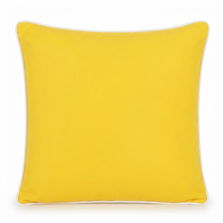 Blazing Yellow 45x45 Outdoor Cushion — front view