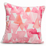 Pyramid Pink Outdoor Cushion 45x45cm — front view