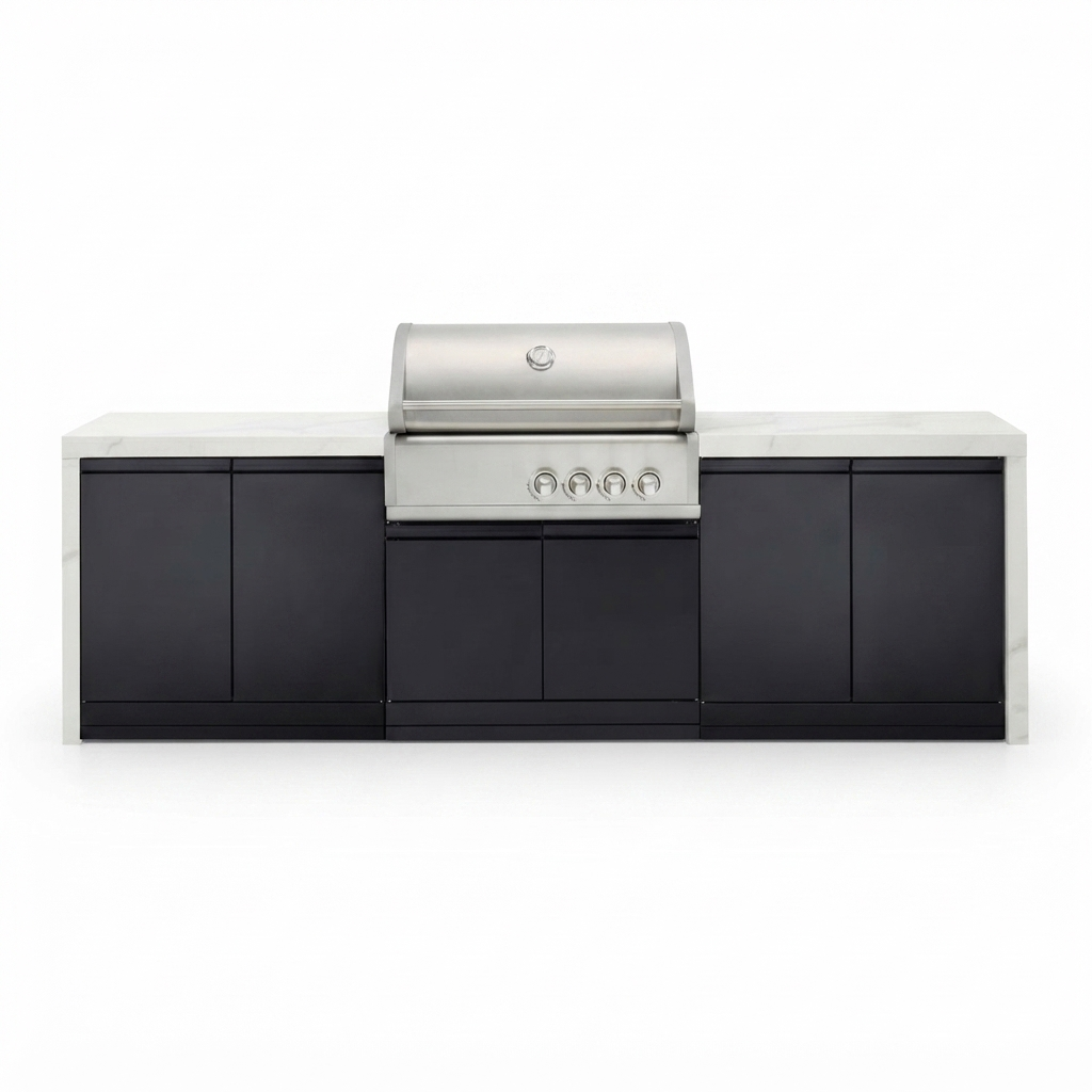 Crossray 4-Burner BBQ Outdoor Kitchen TC4KP-11 — front view