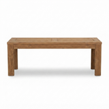 Palmer 160 Teak Bench — front view