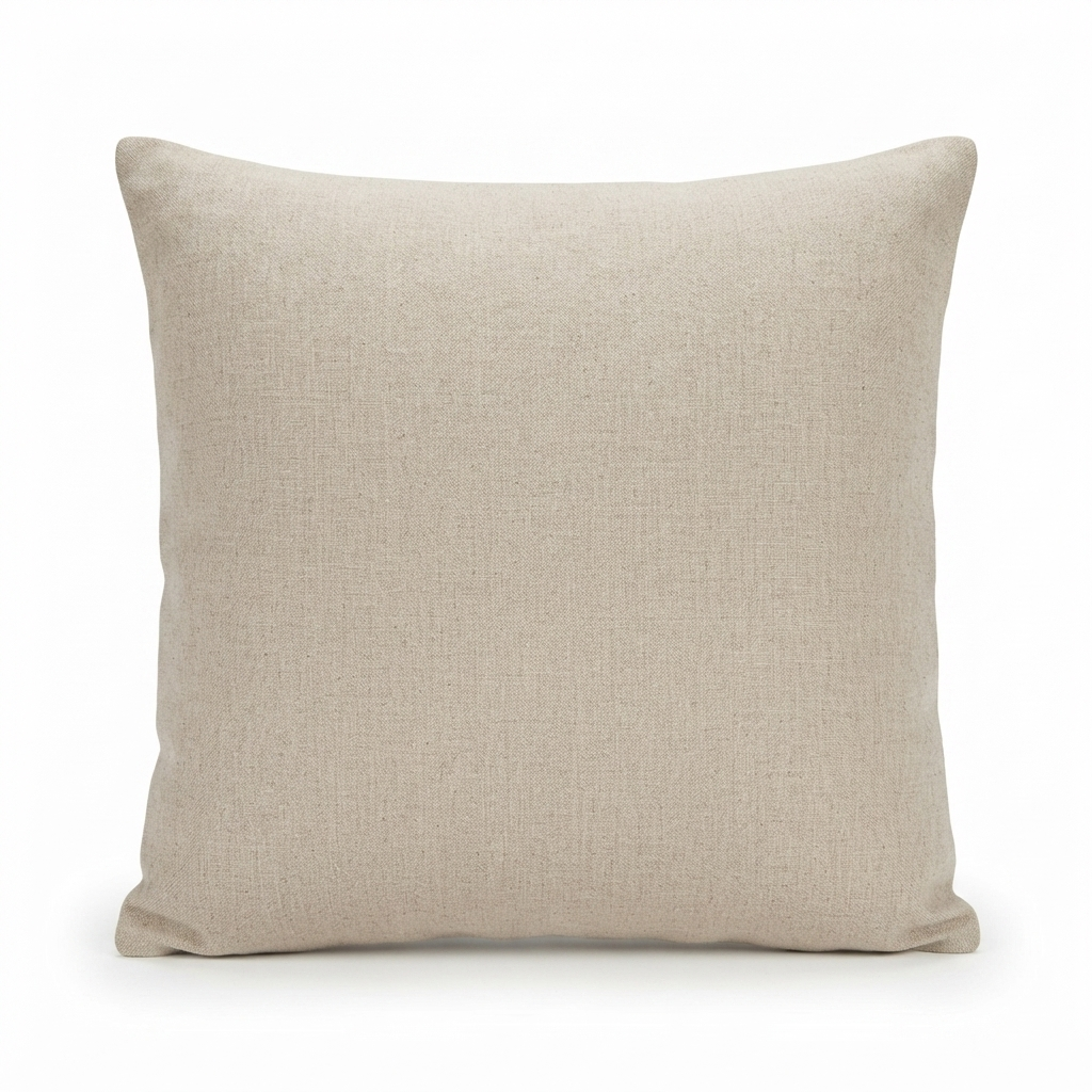 Linen Sand - Indoor Cushion (50 x 50) — front view