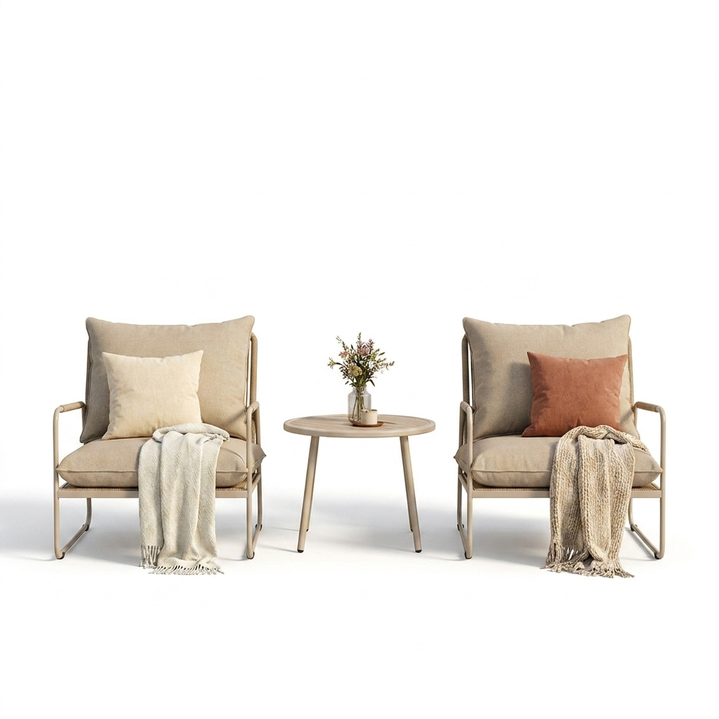 Harper 3pc Lounge Setting — front view