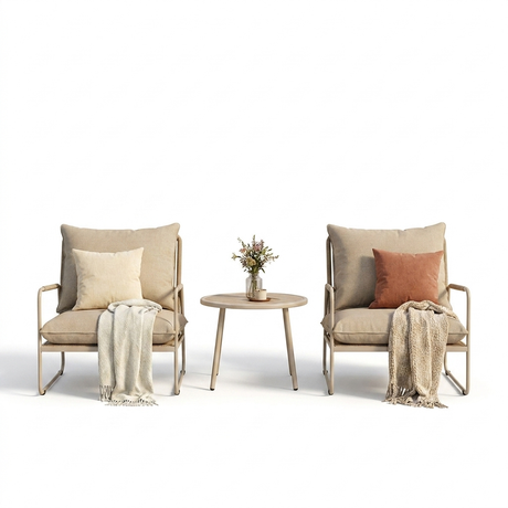 Harper 3pc Lounge Setting — front view