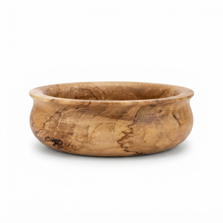 Teak Bowl — front view