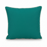 Teal Green 45x45 Outdoor Cushion — front view
