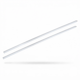 Intense Elegance Extension Poles 1200mm - White — front view