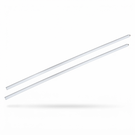 Intense Elegance Extension Poles 1200mm - White — front view