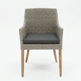 Faro Dining Chair - Kobo Grey — front view