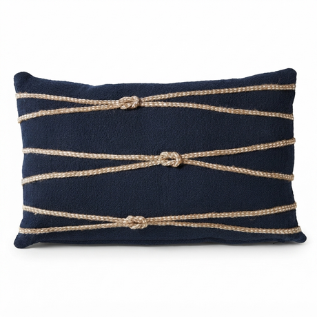 Newport Rope - Indoor Cushion (30 x 50) — front view