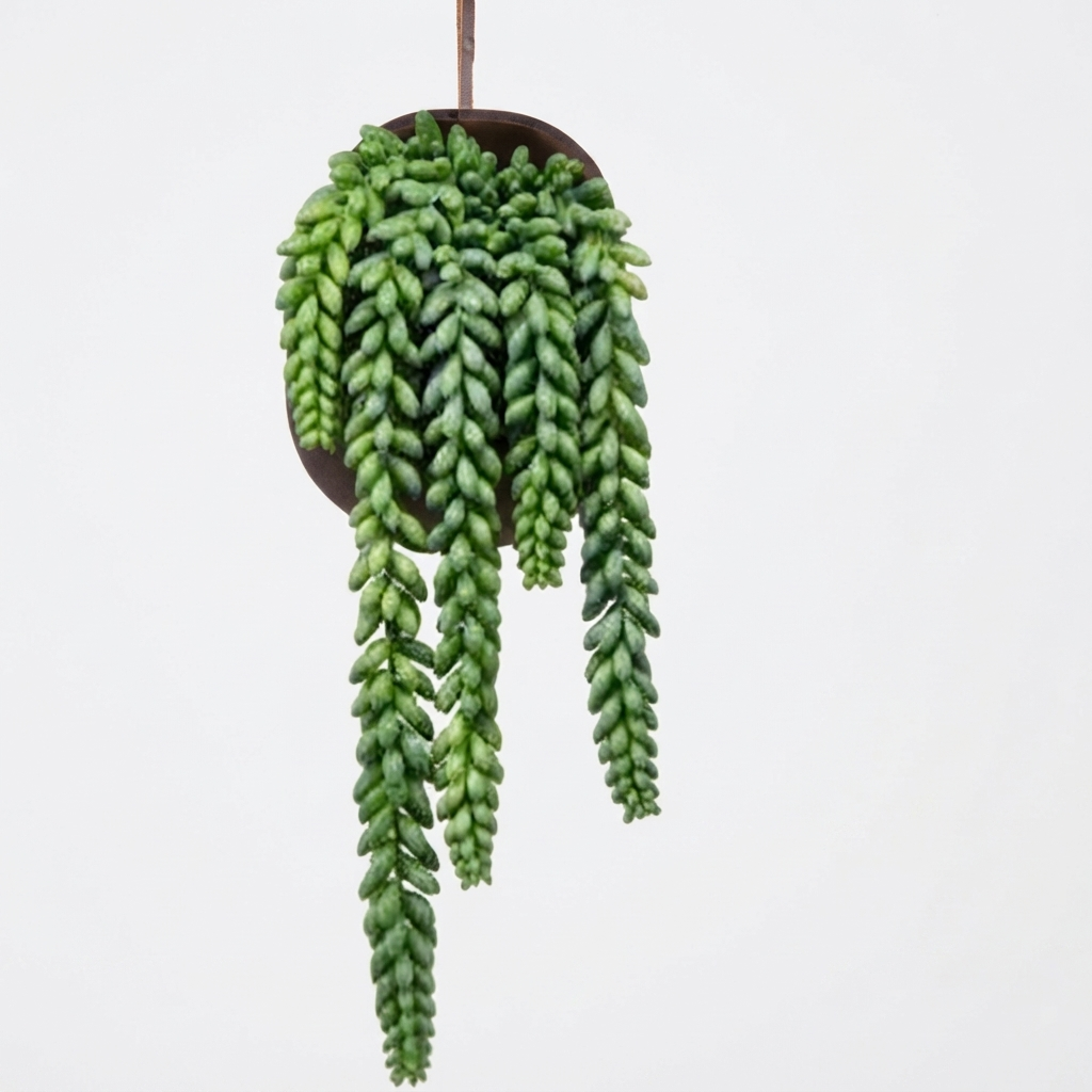 Hanging String of Pearl - Artificial Plant — front view