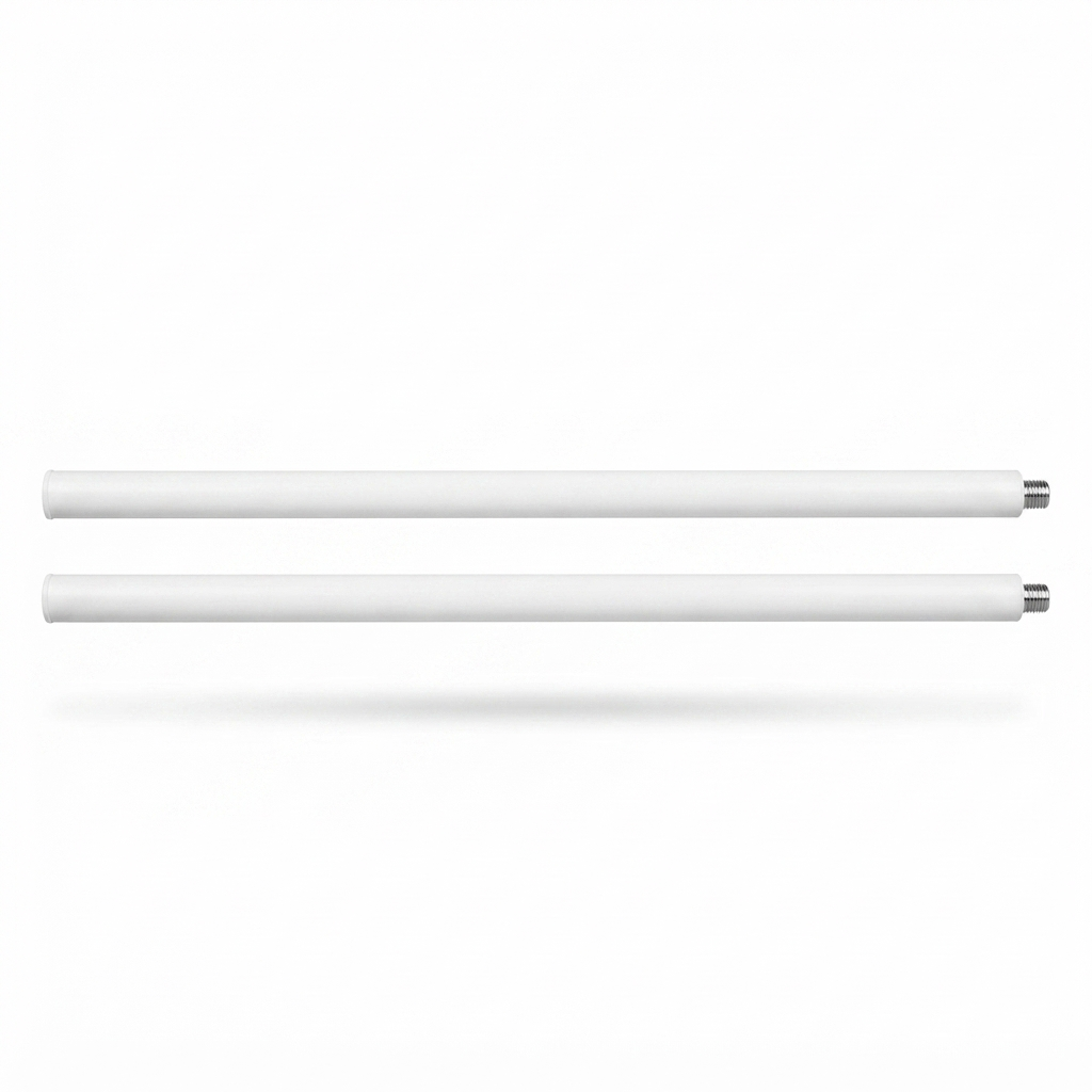 Intense Elegance Extension Poles 600mm - White — front view