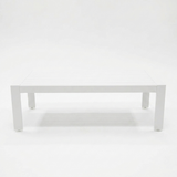 Dallas Coffee Table - White — front view