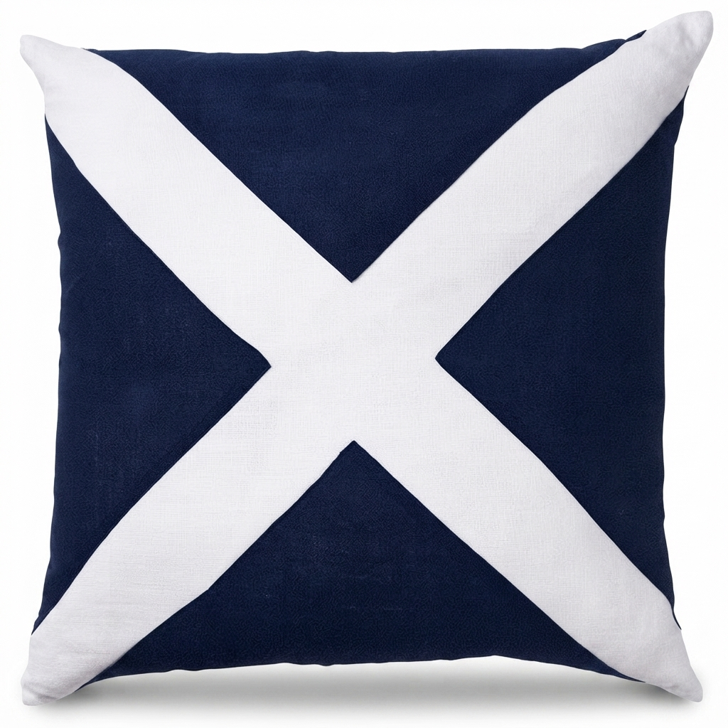 Nantucket Navy - Indoor Cushion (50 x 50) — front view