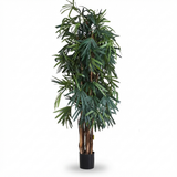 Raphis Palm Thin Leaf - Artificial Plant (200cm) — front view