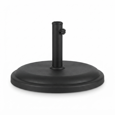 Concrete Umbrella Bases — front view