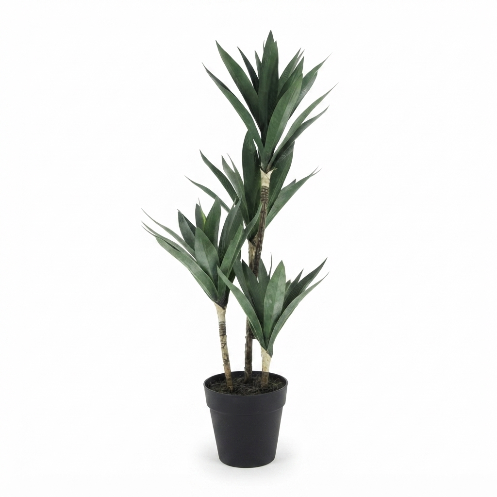 Yucca Quad Pot 66cm — front view