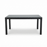 Amani 160cm Dining Table - Black — front view