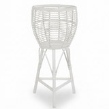 Amiri Rattan Planter Stand - Large — front view