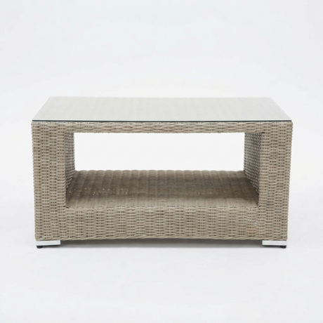 Amani Banksia Coffee Table - Driftwood — front view