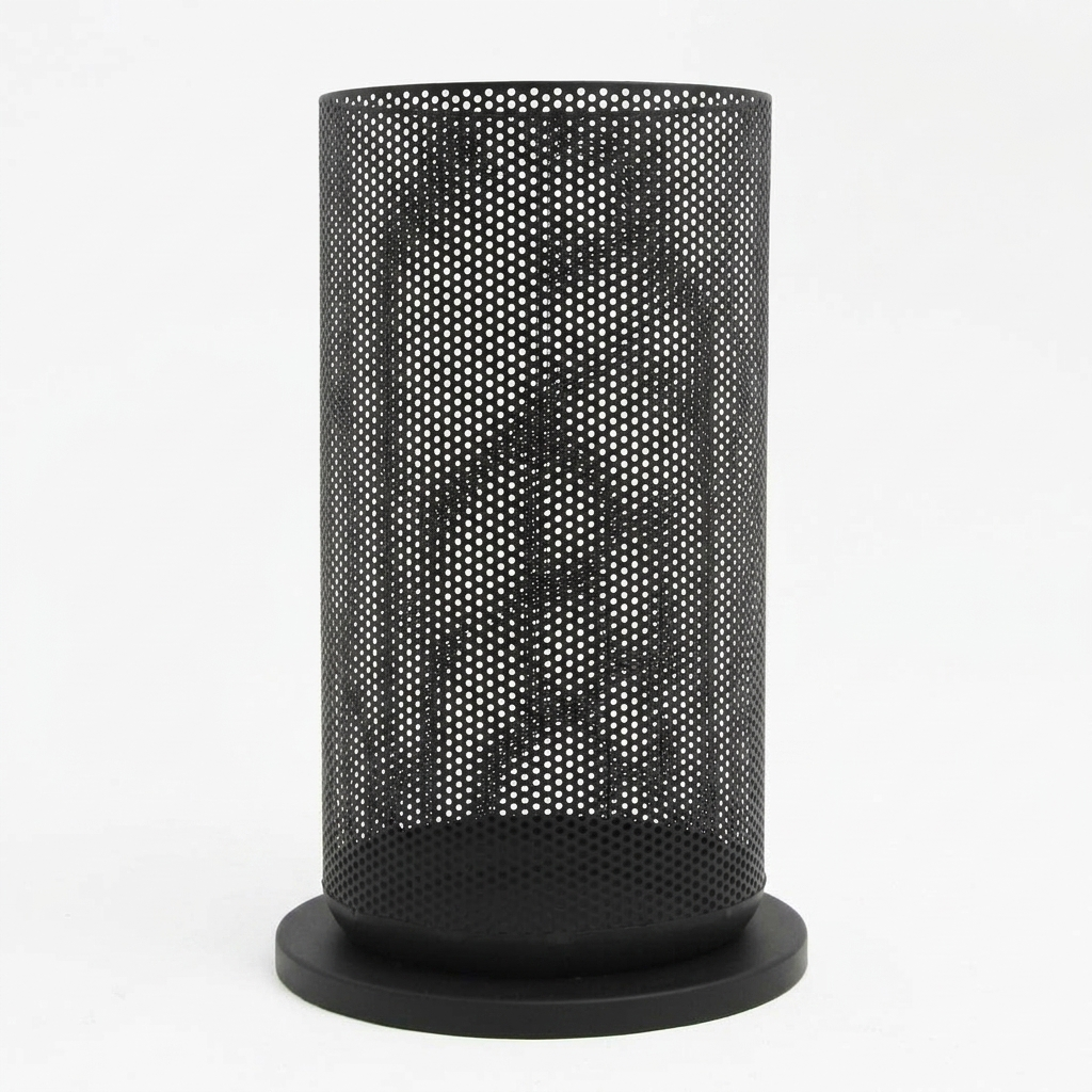 Fire Basket Black — front view