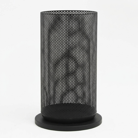Fire Basket Black — front view