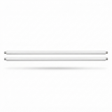 Intense Elegance Extension Poles 900mm - White — front view