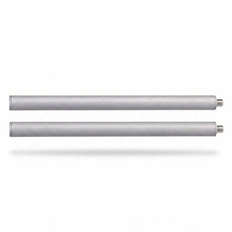 Max Classic Extension Mount Poles 300mm - Silver — front view