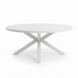 Mudgee 173cm Round Dining Table — front view