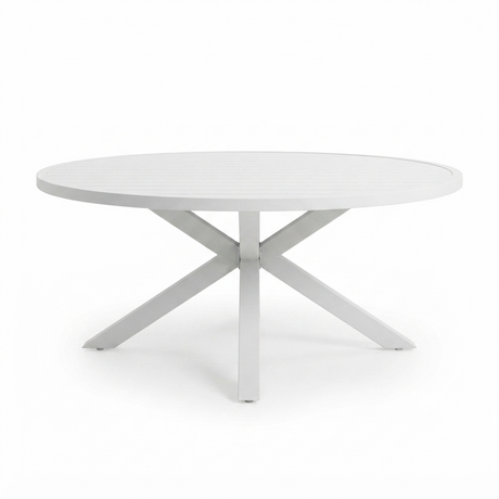 Mudgee 173cm Round Dining Table — front view
