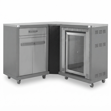 Coleman Revolution Corner Unit - Charcoal Glimmer — front view