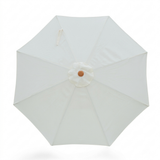 Replacement Canopy for 3m Aluminium Umbrella - Cream — front view