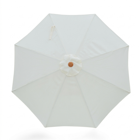 Replacement Canopy for 3m Aluminium Umbrella - Cream — front view