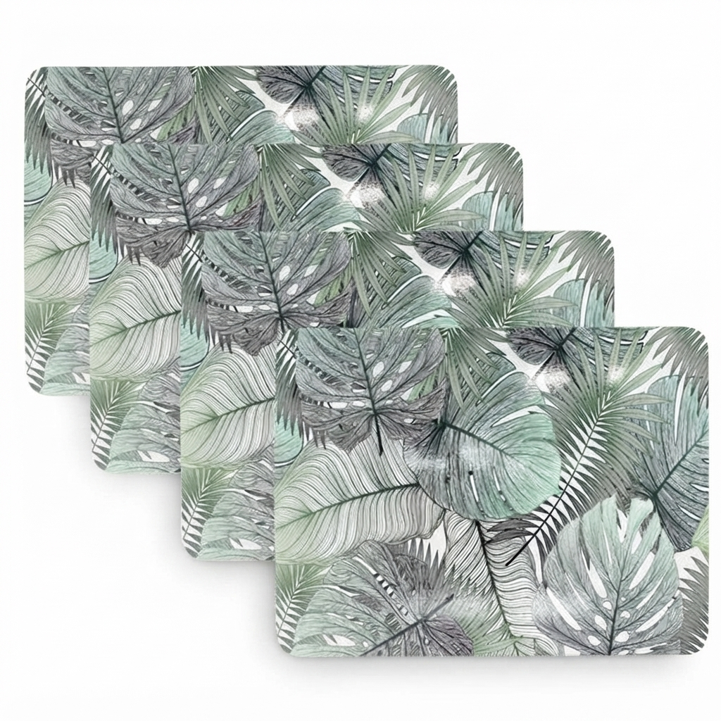 Placemats - Monstera Design — front view