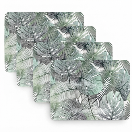 Placemats - Monstera Design — front view