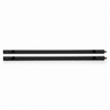 2pc Extension Mount Poles 600mm - Black — front view
