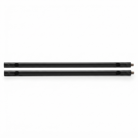 2pc Extension Mount Poles 600mm - Black — front view