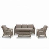 Cronulla Wicker Lounge Set — front view