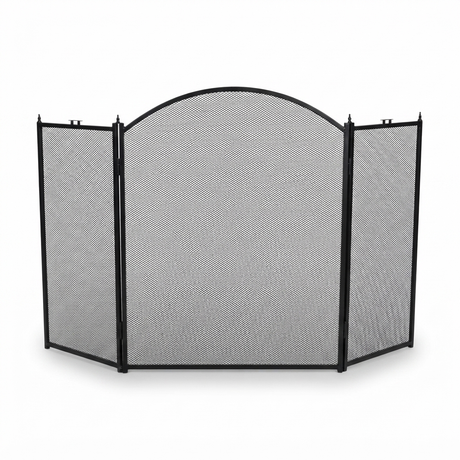 Fire Screen for Woodheaters - Economical — front view