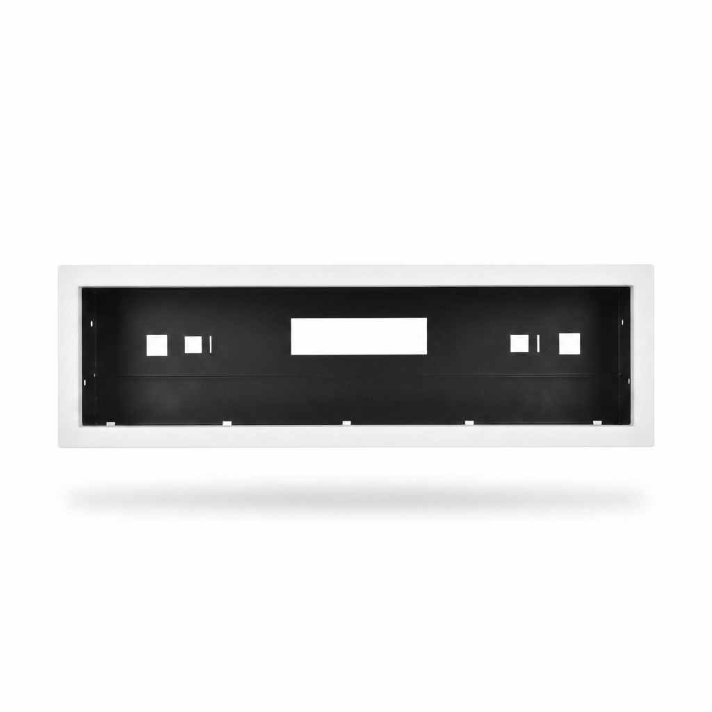 Flush Mount Enclosure for Intense 2200W - White — front view