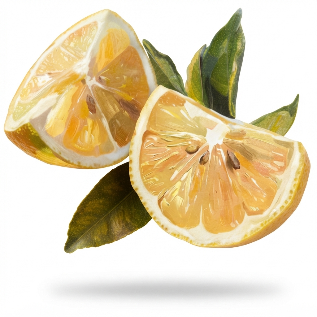 Lemon Slice Wall Art — front view